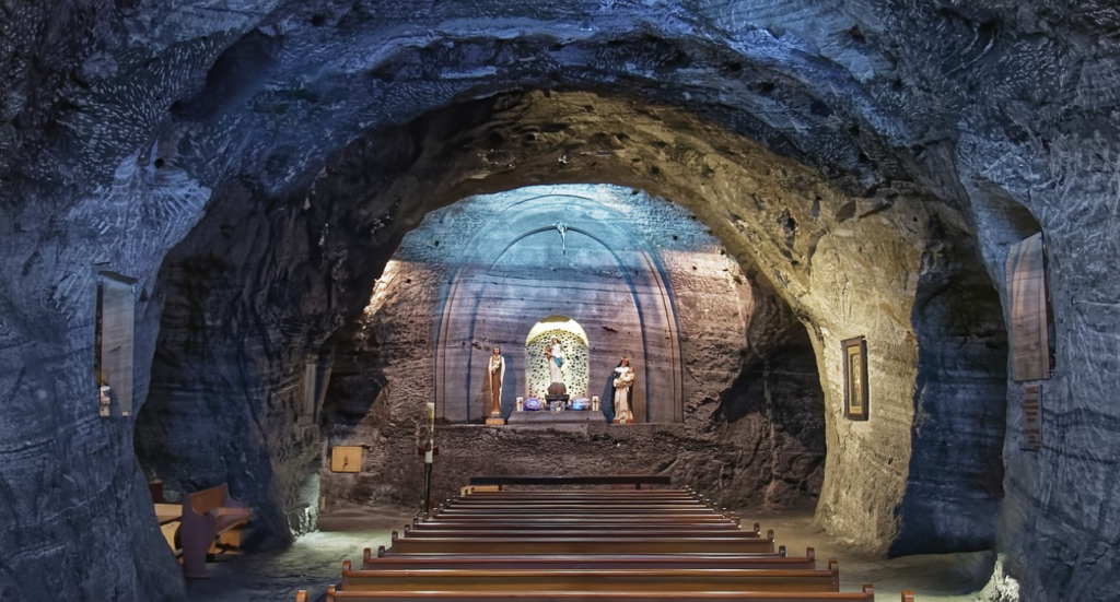 Salt Cathedral In Colombia