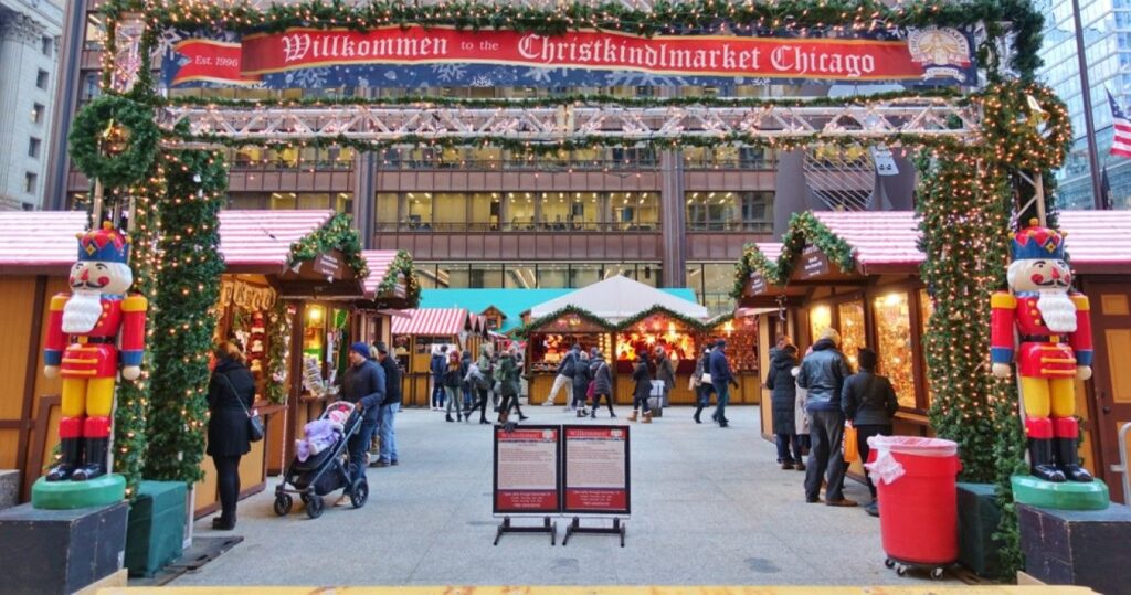 Christkindlmarket in Chicago, Illinois