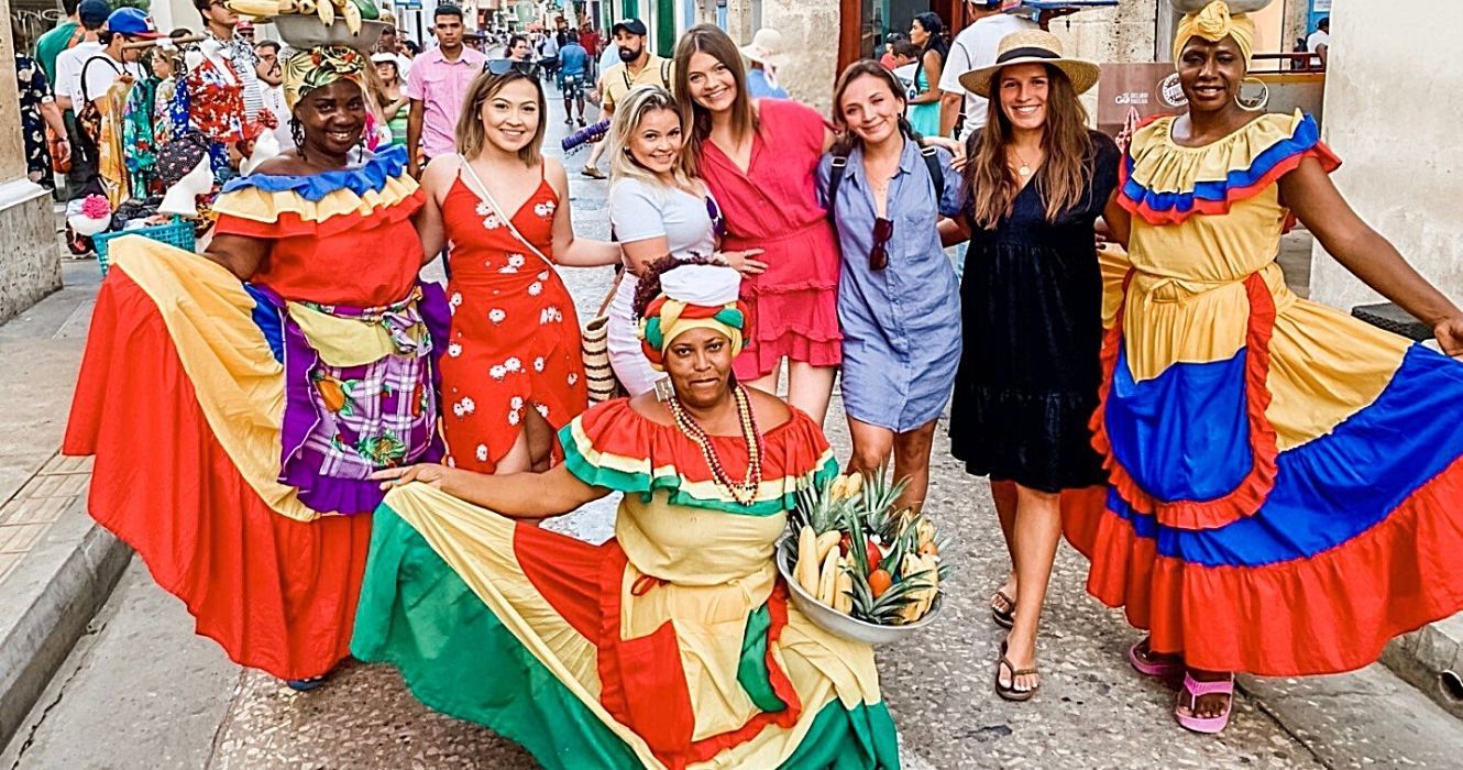 Viagem de garotas para Cartagena Colômbia