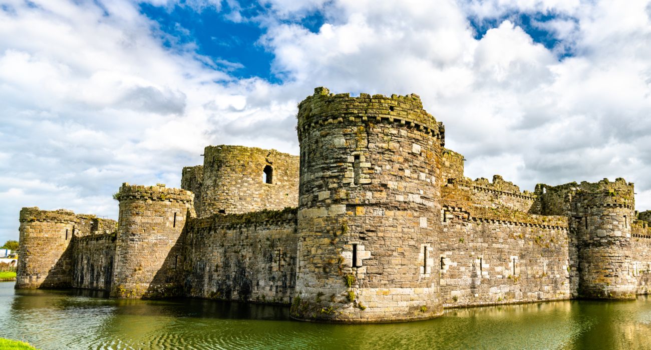 Castelo de Beaumaris no País de Gales