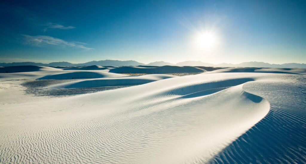 White Sand Dunes National Monument, New Mexico, USA
