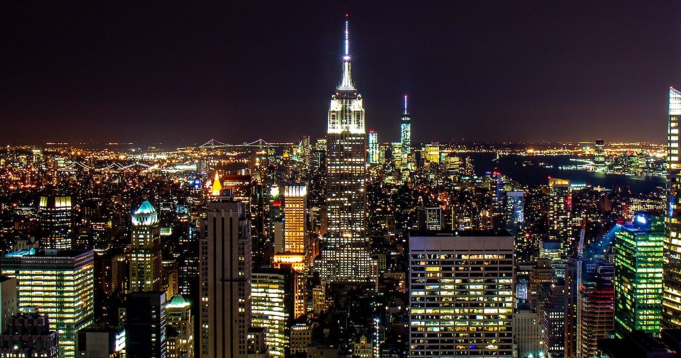 Cidade de Nova York à noite