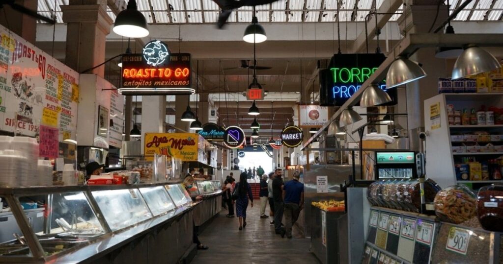 Grand Central Market, Los Angeles, California