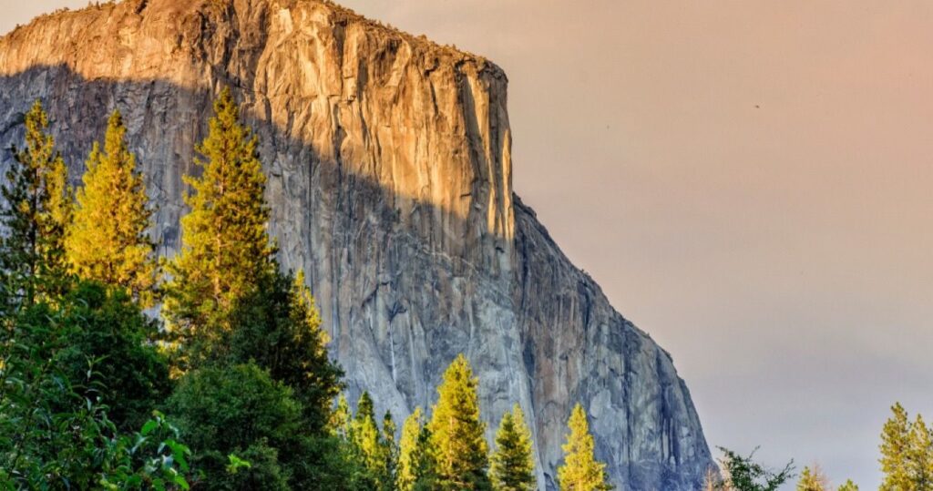Sunset on El Capitan