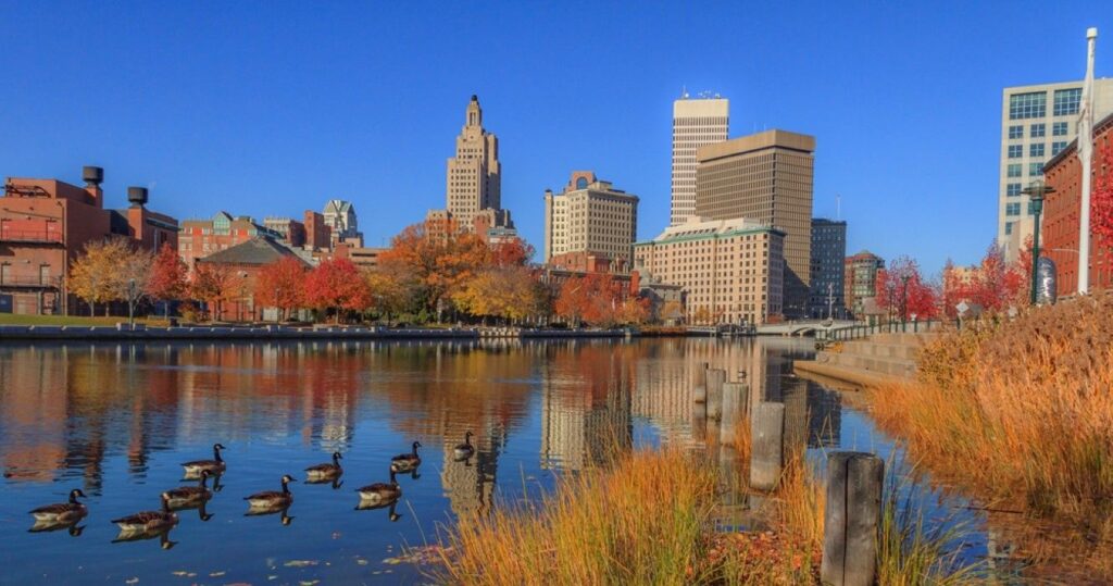 Fall Foliage in Providence, Rhode Island