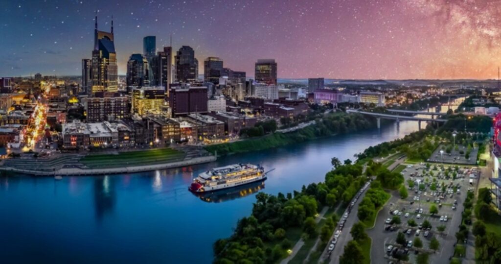 Nashville cityscape, Tennessee