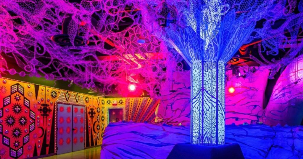 Meow Wolf's Omega Mart at Area 15 in Las Vegas