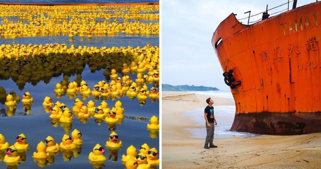 20 fotos perturbadoras capturadas de coisas que chegaram à praia