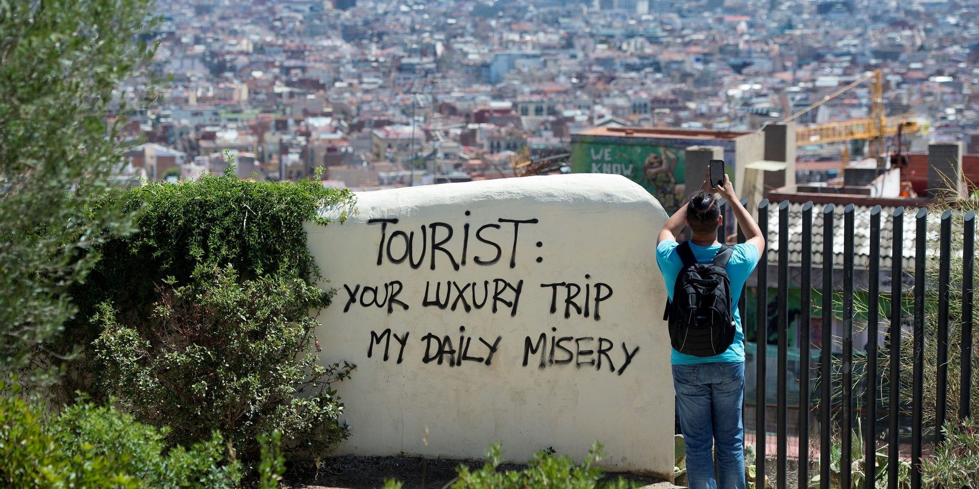 24 paises onde os locais estao totalmente sobre os turistas