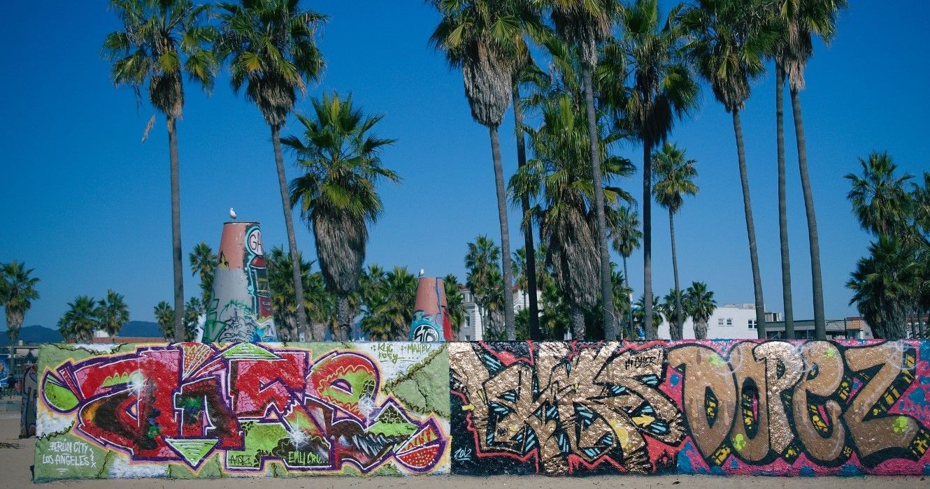 Graffiti em Venice Beach, Los Angeles, Califórnia