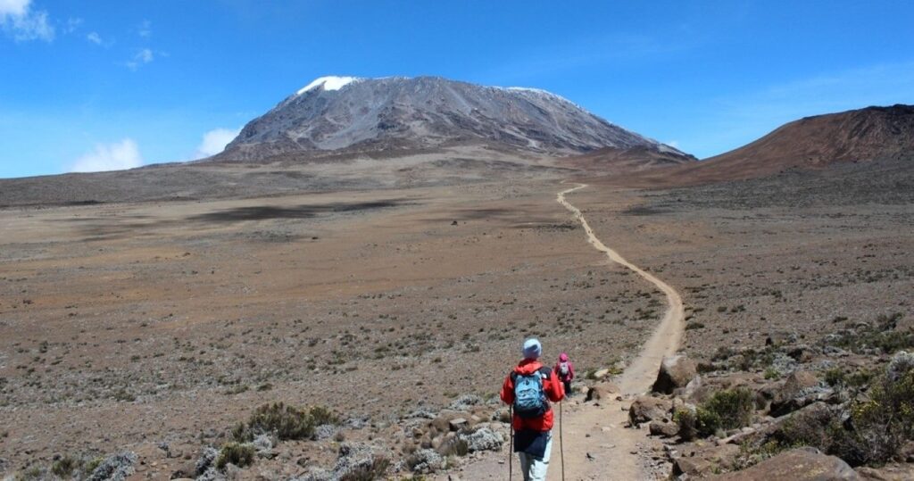 climbing the Mount Kilimanjaro
