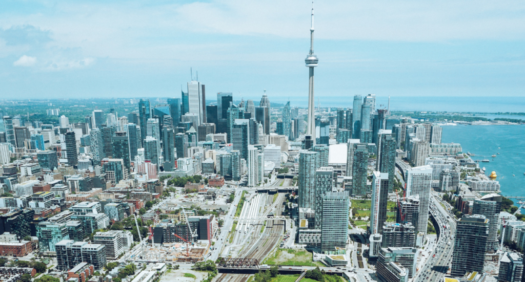 CN Tower And Toronto Skyline