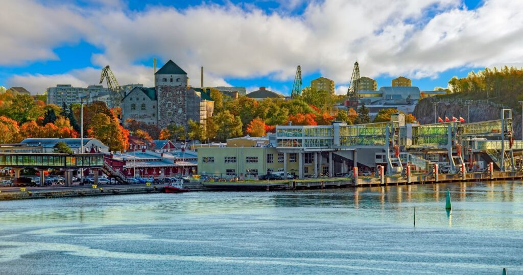 turku, an old finland town on the water