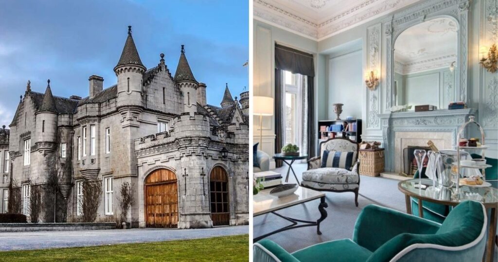 Dentro de Balmoral, a segunda casa da família real na Escócia