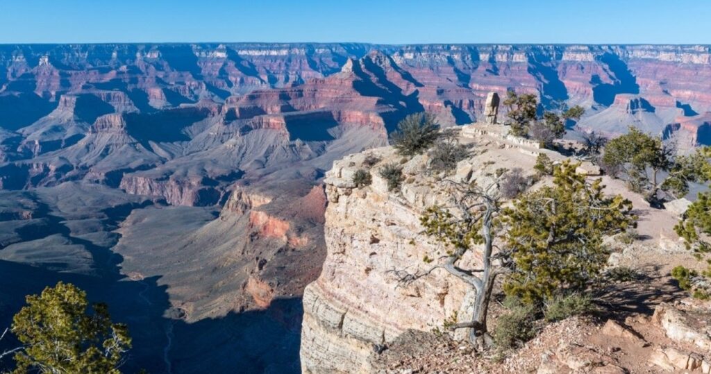 Shoshone Point in Grand Canyon national park, Arizona