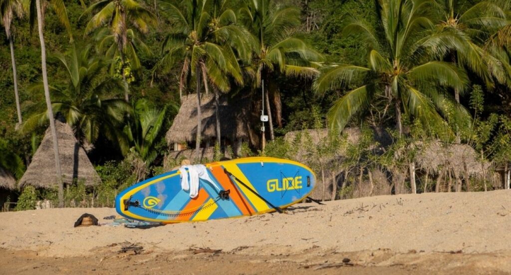 Stand up paddleboards in Puerto Vallarta, Mexico