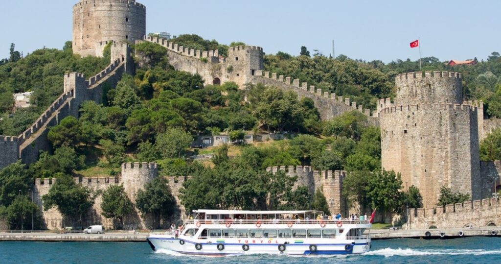 Rumeli Fortress on the Bosphorus waterfront, Istanbul