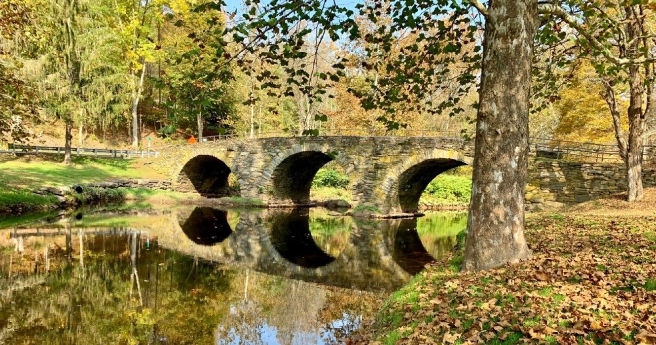 Stone Arch Bridge em Catskills