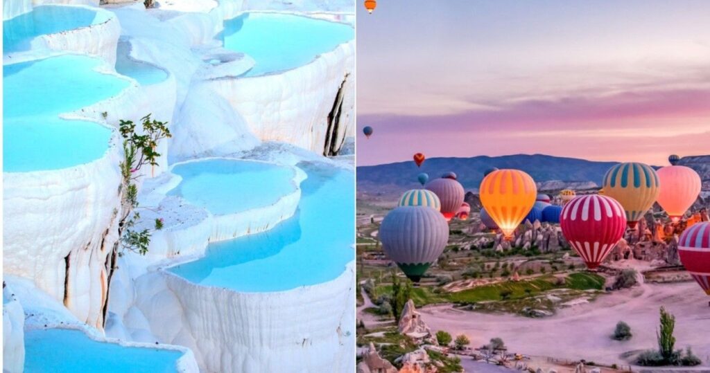 Pamukkale vs. Cappadocia
