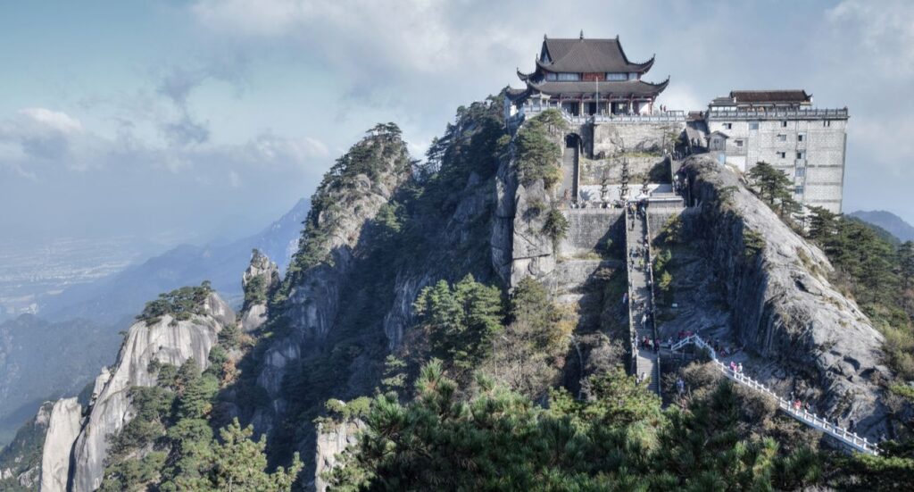 One of The Four Sacred Mountains of Buddhism