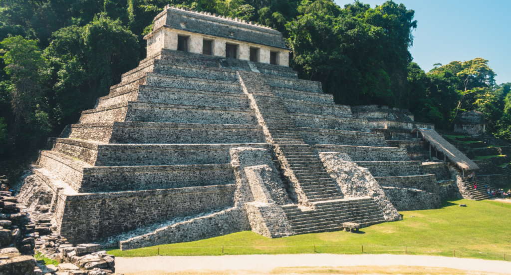 Ruins Of Palenque In Mexico