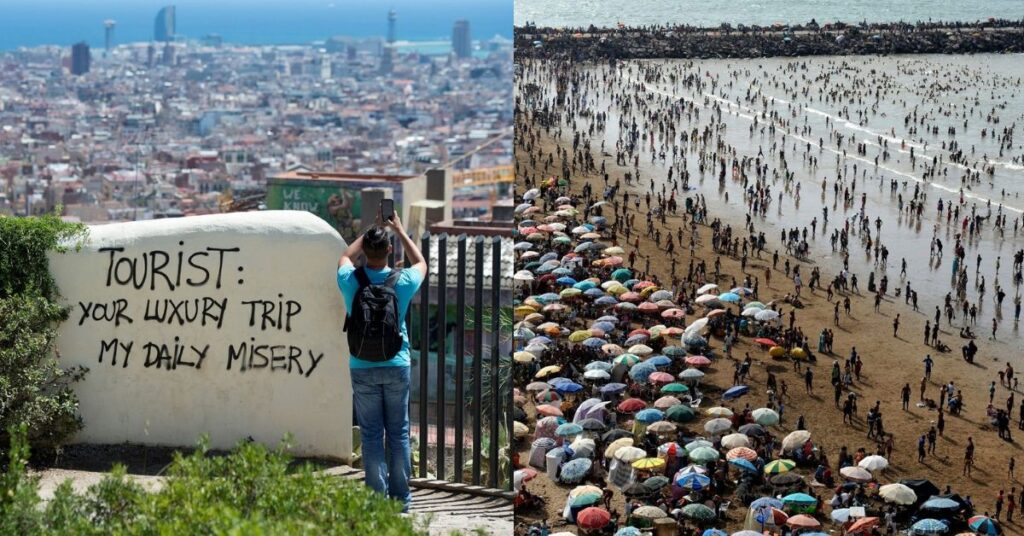 24 países onde os locais estão totalmente sobre os turistas