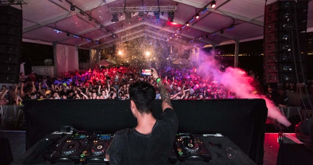 Music festival in New York