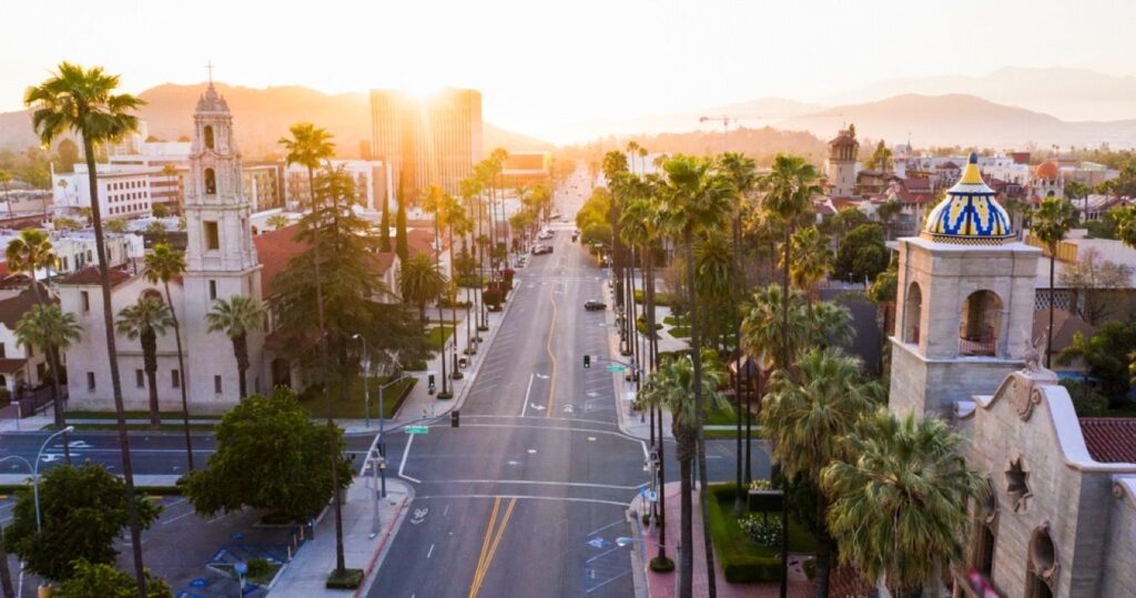 Downtown Riverside, California