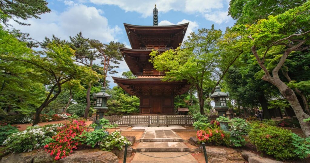 Gotokuji Temple in Tokyo Japan